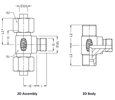 Hydromax-Straight-Male-Stud-Couplings-BSP-MSBT-G-Bar-Stock-drawing
