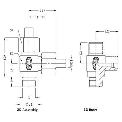 Hydromax-Straight-Male-Stud-Couplings-BSP-MSRT-G-Bar-Stock-drawing