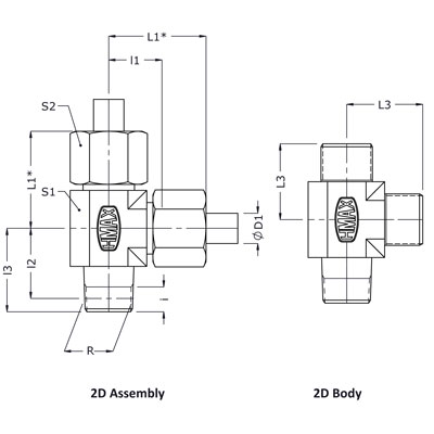 Hydromax-Straight-Male-Stud-Couplings-BSPT-MSRT-R-Forged-drawing
