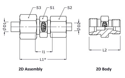 Hydromax-Tube-To-Tube-Coupling-Straight-Reducers-Drawing